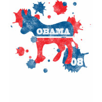 Obama Paint t-shirts