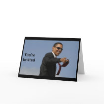 Obama party invitations cards by cocodalo Obama party invitations cards