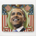 Obama Patriotic Mousepad