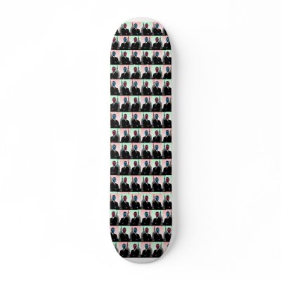 Obama Pattern Board Skate Board by SoundInc