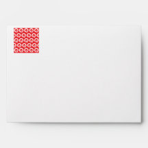 OBAMA PATTERN RED AND WHITE -.png Envelopes