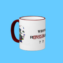 Obama/Paul Psychedelic Revolution mug mugs