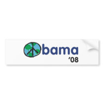 Obama Peace '08 bumper stickers