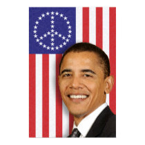Obama Peace Banner posters by tempera70 Obama Peace Banner posters