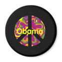 Obama Peace Magnet by samappleby Obama Peace Magnet