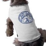 Obama Peace Stamp Doggie T-shirt