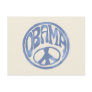 Obama Peace Stamp Post Card