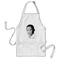 Obama Pencil Drawing aprons by spacedust Obama Pencil Drawing aprons