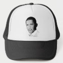 Obama Pencil Drawing hats
