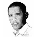 Obama Pencil Drawing t-shirts by spacedust Obama Pencil Drawing t-shirts