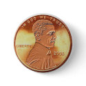 Obama Penny Button by JerryLambert Obama Penny Button
