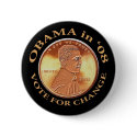 Obama Penny Button
