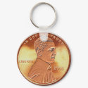 Obama Penny Keychain by JerryLambert Obama Penny Keychain