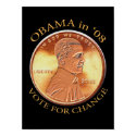 Obama Penny Poster posters by JerryLambert Obama Penny Poster posters