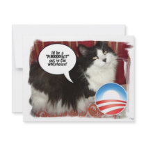 Obama Pet/Political Humor Custom Invitation