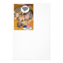 Obama Pet/Whitehouse Humor Stationery Paper
