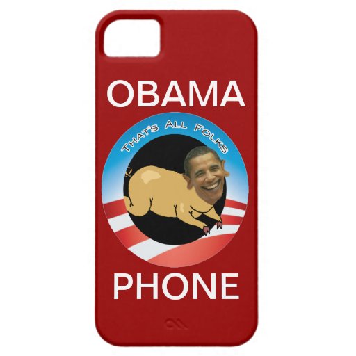 Obama Phone iPhone 5 Case Zazzle