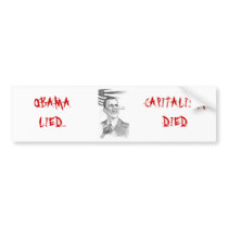 Obama - Pinocchio, bumper stickers