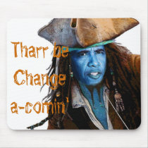 Obama Pirate Merchandise Mousepads
