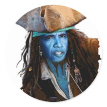 Obama Pirate Merchandise stickers