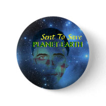Obama Planet Earth Button