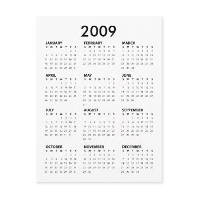 Obama Pocket Calendar - Barack and Michelle Postcard by BeezKneez