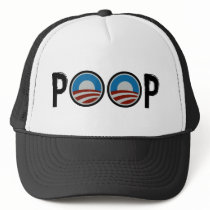 Obama = POOP! Mesh Hats