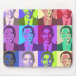 Obama Pop Art 1 Mouse Mat