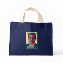 Obama Pop Art Nobel Peace Prize T shirt Tote Bag