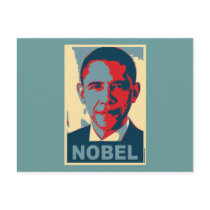 Obama Pop Art Nobel Peace Prize T shirt Postcards