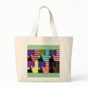 Obama Pop Art Old Glory Bag