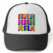 Obama Pop Art Style Hat