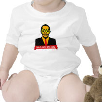 Obama Pop Art Baby Bodysuit