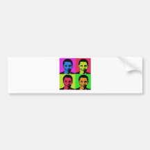 Obama Portrait Bumper Sticker