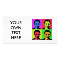 Obama Portrait photo cards by obamashirts Obama Portrait photo cards