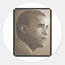 Obama Portrait Sticker