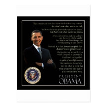 Obama Post Card