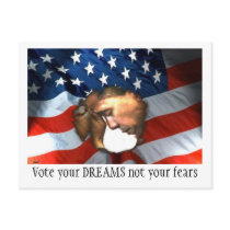 Obama Postcard by Gkgllc08 Obama Postcard