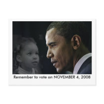 Obama Postcard - Ashley