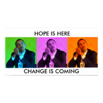 OBAMA POSTER,HOPE & CHANGE posters