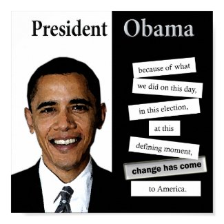 Obama Poster print