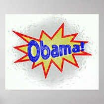 Obama Pow! Print