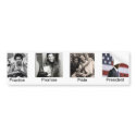 Obama Practice Pride President bumper stickers by kerricartelli Obama Practice Pride President bumper stickers
