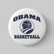 Obama premium basketball button by onthehanger Obama premium basketball button