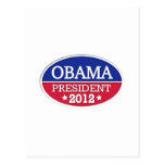 Obama President 2012 Post Card