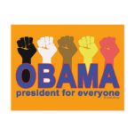 OBAMA PRESIDENT FOR EVERYONE POST CARDS