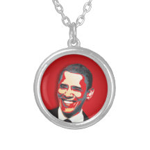 Obama Presidential Election Personalized Necklace