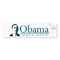 Obama Presidential Portrait Bumper Sticker bumper stickers by HarryTerry Obama Presidential Portrait Bumper Sticker bumper stickers