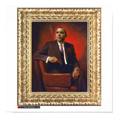 Obama Presidential Portrait Posters by iOwnTheWorld