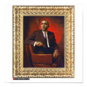 Obama Presidential Portrait posters